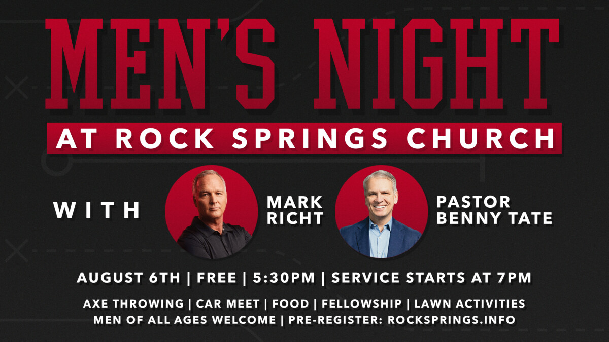 Men's Night | Rock Springs Church
